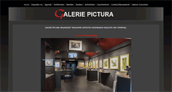Desktop Screenshot of galeriepictura.nl